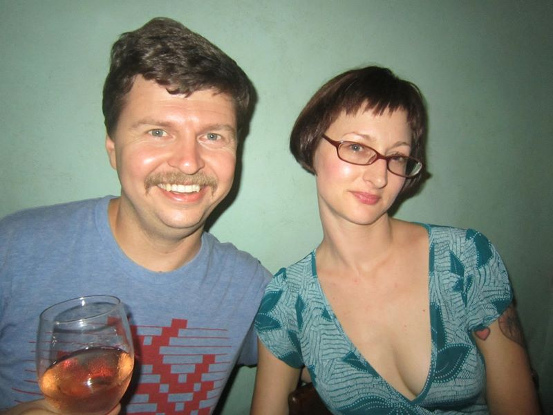 Alycia and I on a night out in NYC.