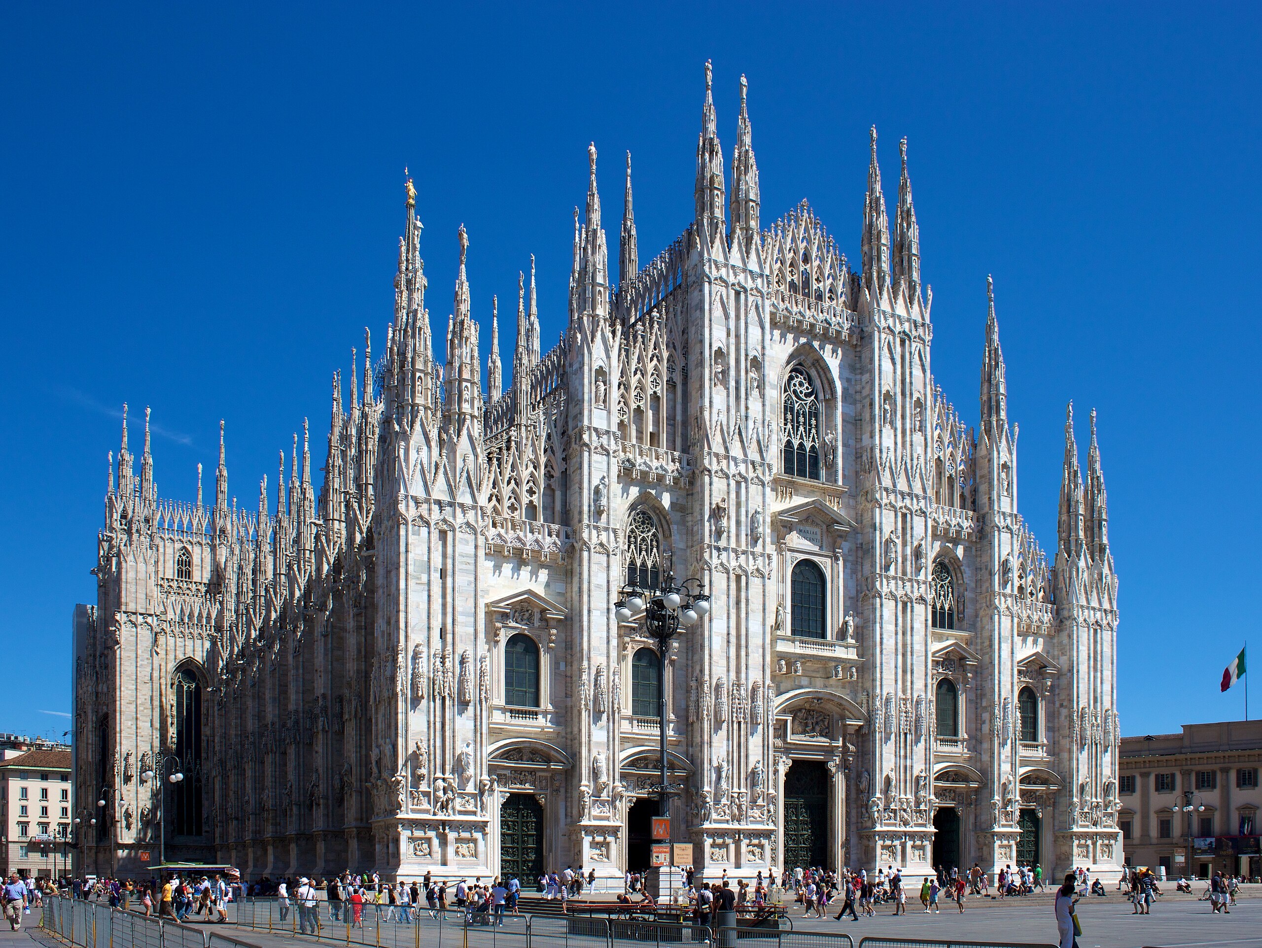 I was born in Milan, Italy. Not far from here.